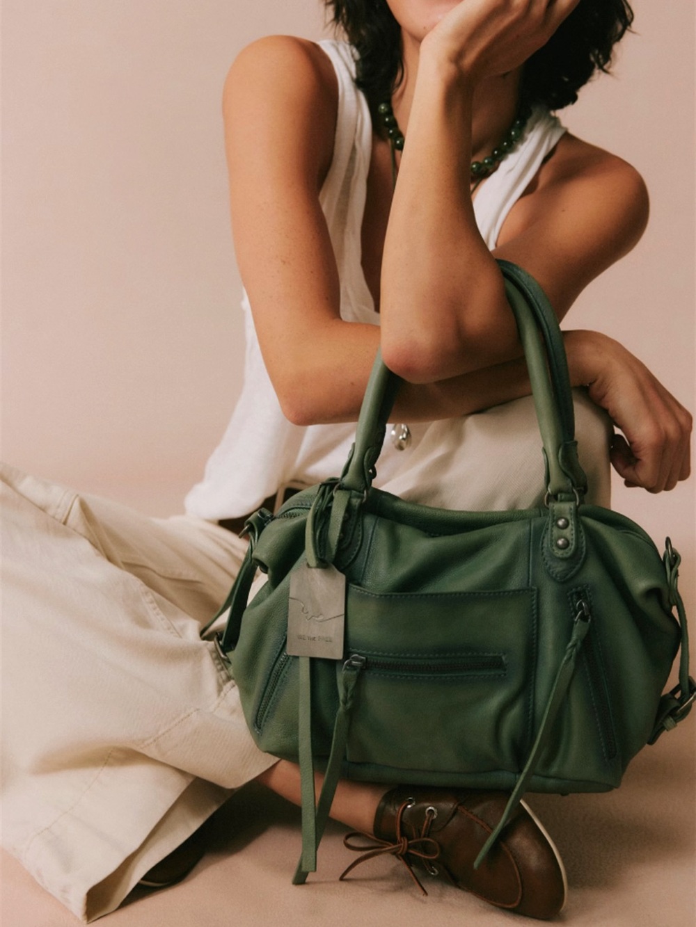 Free People Baby Emerson Tote Bag | Secret Sage SOLD OUT